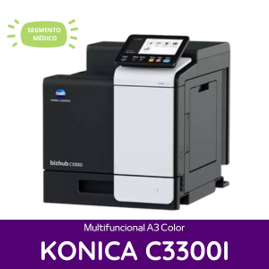 KONICA MINOLTA C3300I multifuncional impressora preto e branco, aluguel de impressoras, locação de impressora e outsourcing de impressão, Kaprinter, locar e alugar impressora