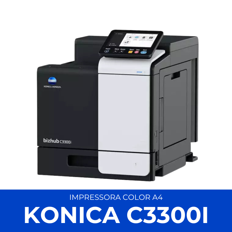 konica minolta c3301 tavares printer, aluguel de impressoras, locação de impressoras e outsourcing de impressão, locar e alugar impressora com manutenção, suporte tecnicoe entrega de toners e tintas